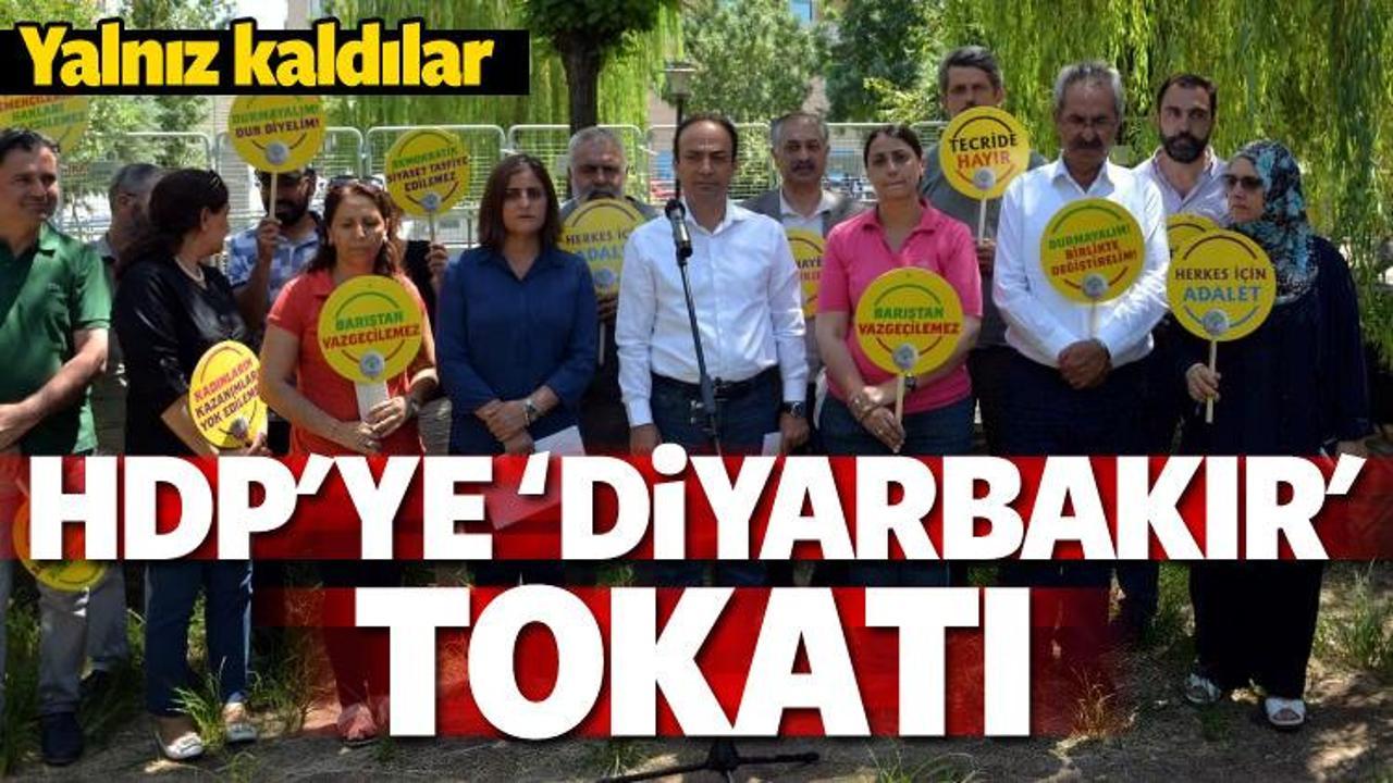 Halktan HDP'ye tokat!