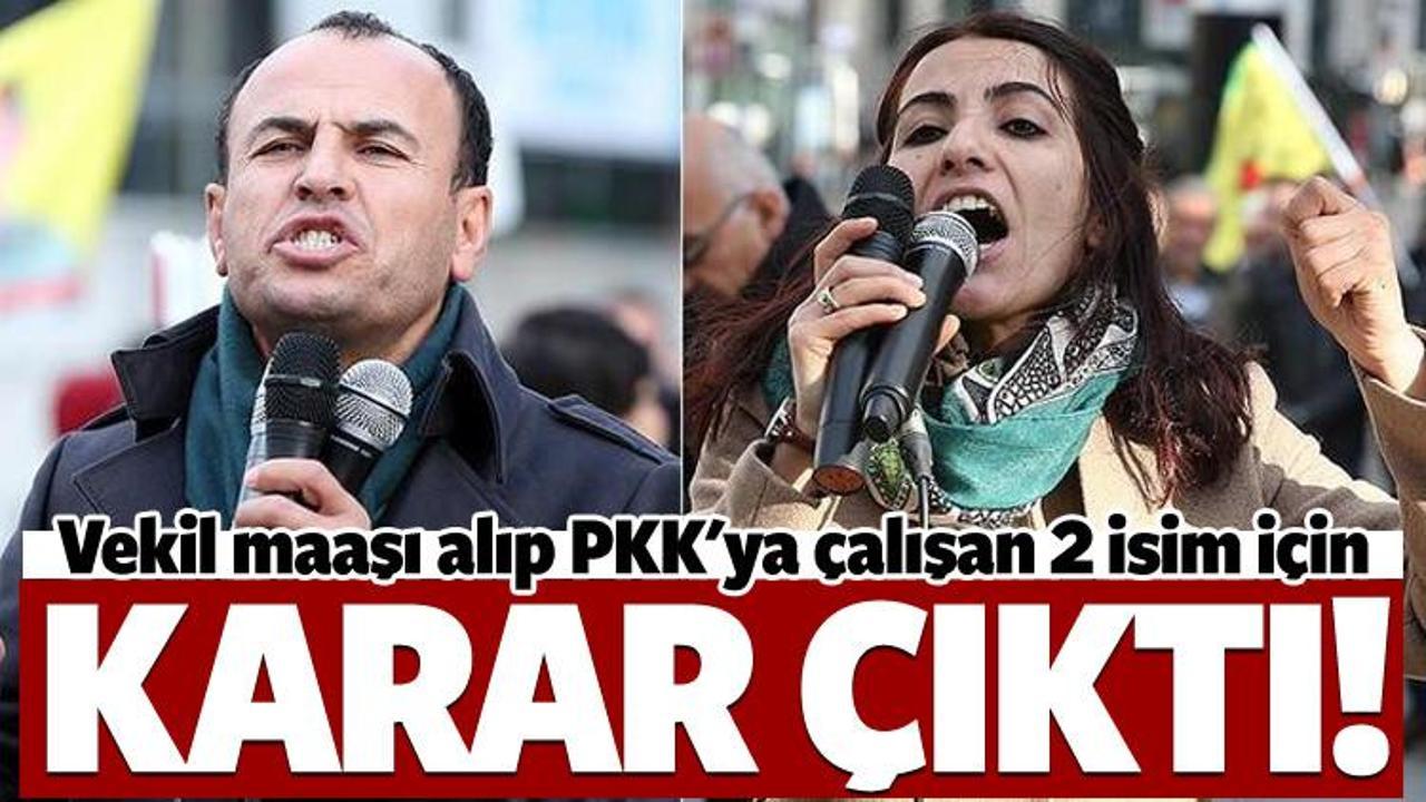HDP'li Hezer ve Sarıyıldız için karar çıktı!