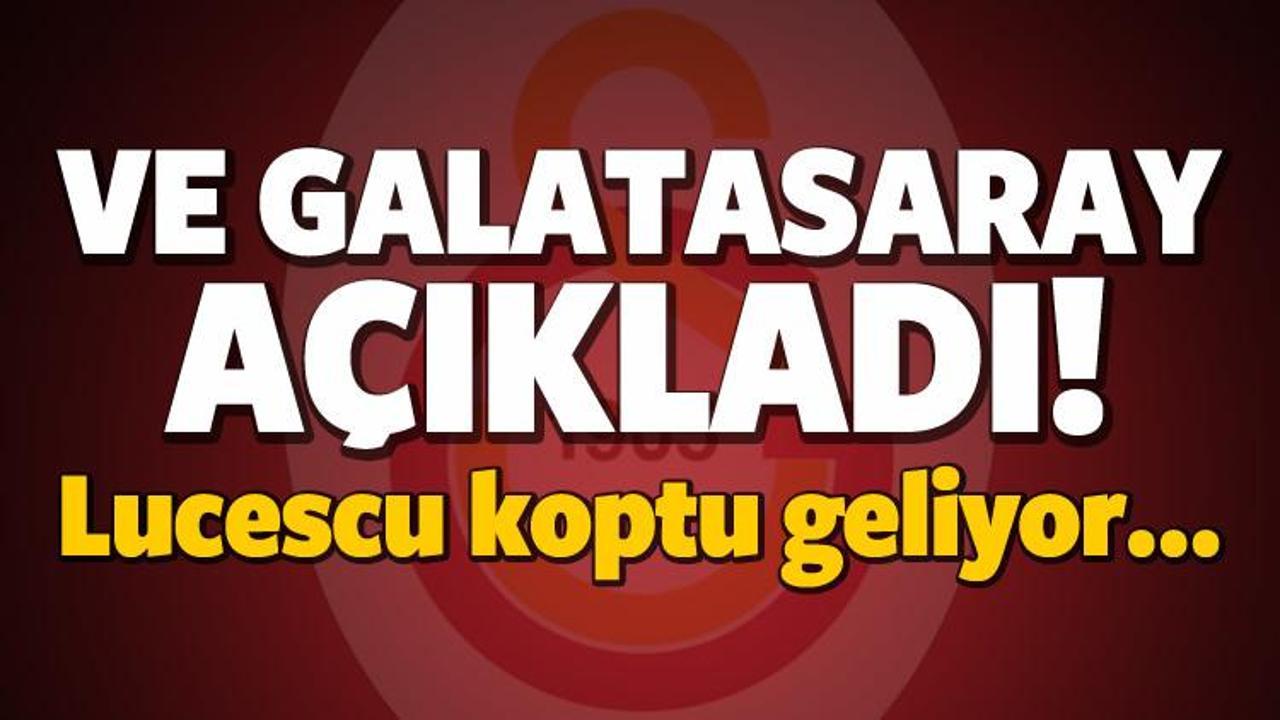 Ve Galatasaray açıkladı! Lucescu koptu geliyor!