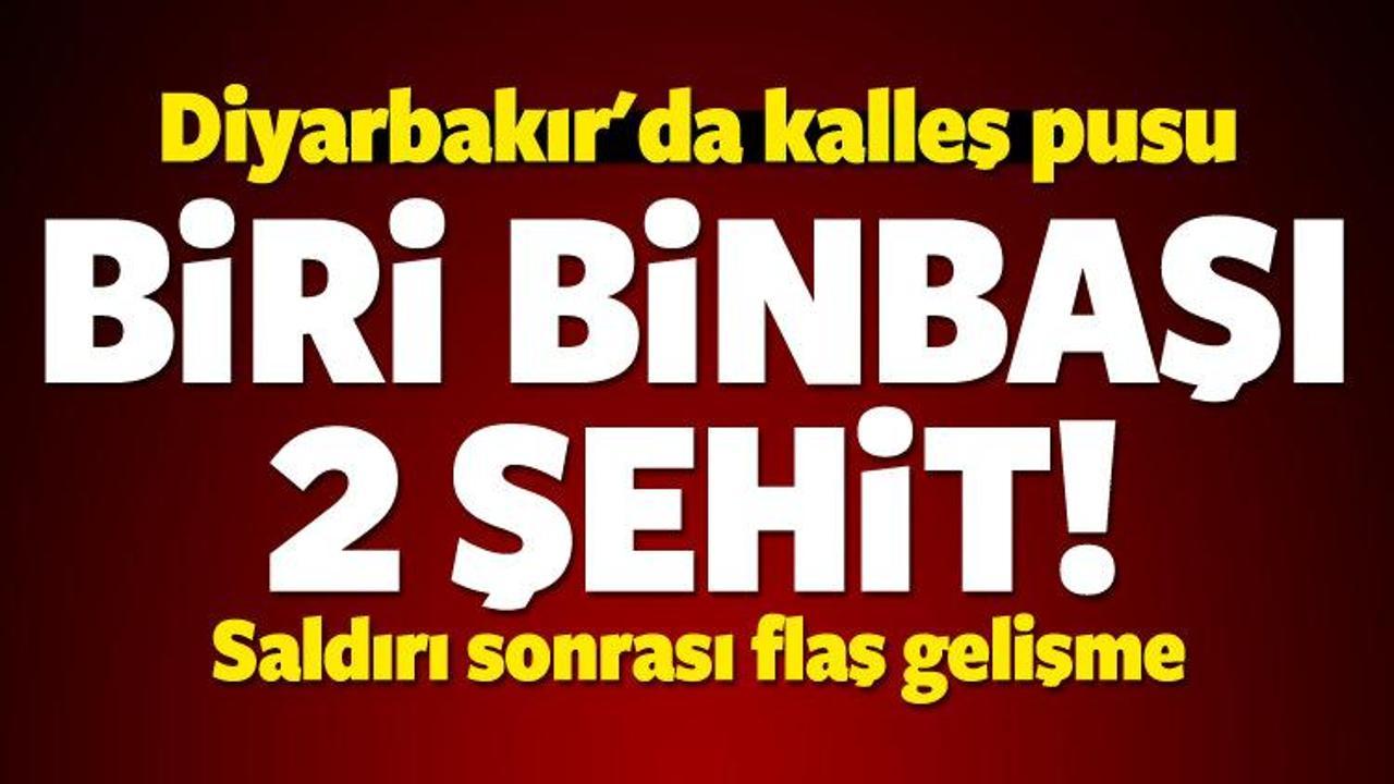 Diyarbakır'dan acı haber! Biri binbaşı 2 şehit