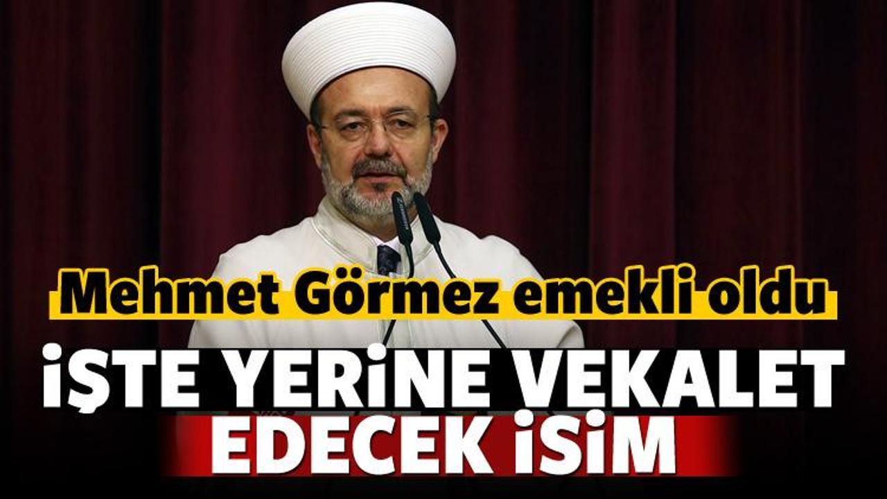 Mehmet G&ouml;rmez g&ouml;revden ayrıldı