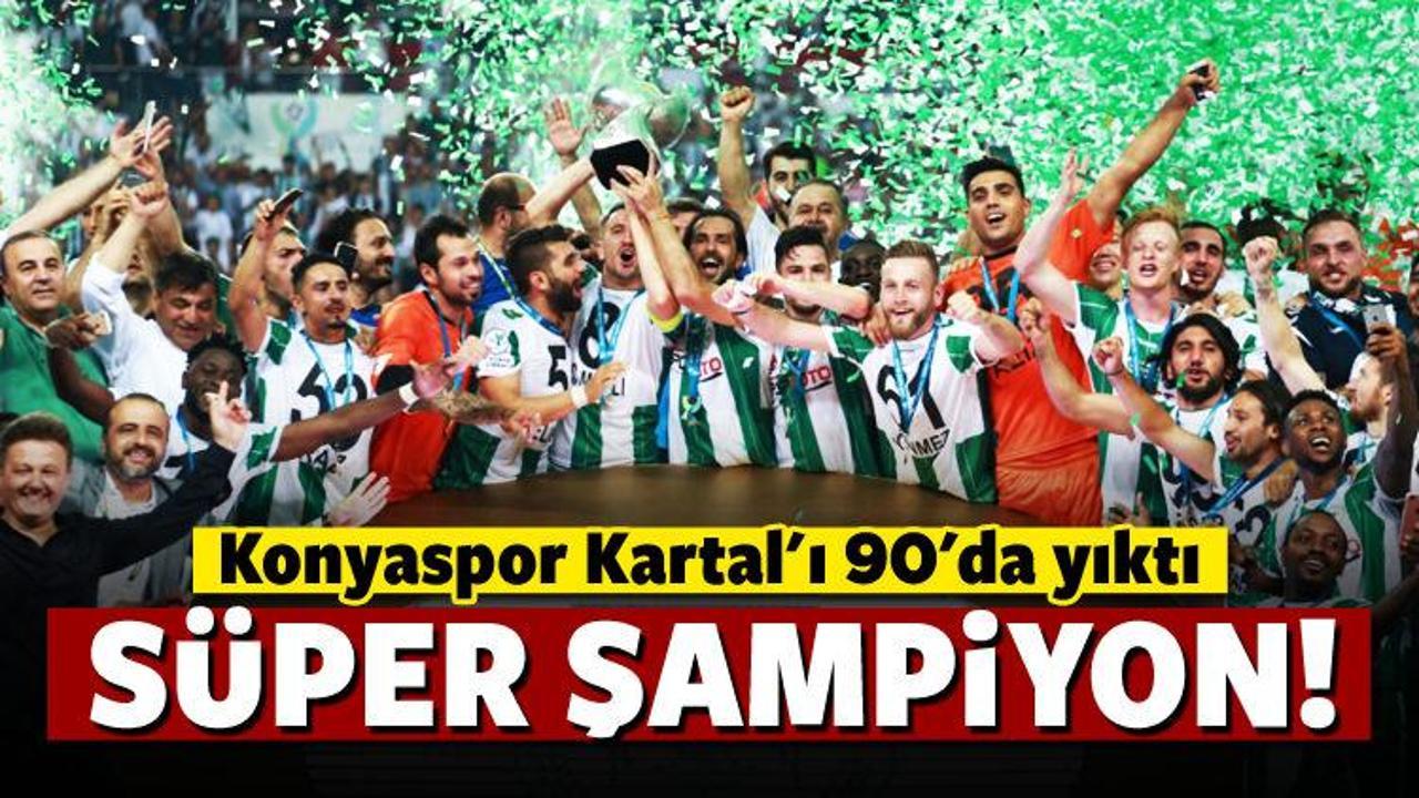 Süper Kupa Atiker Konyaspor'un!