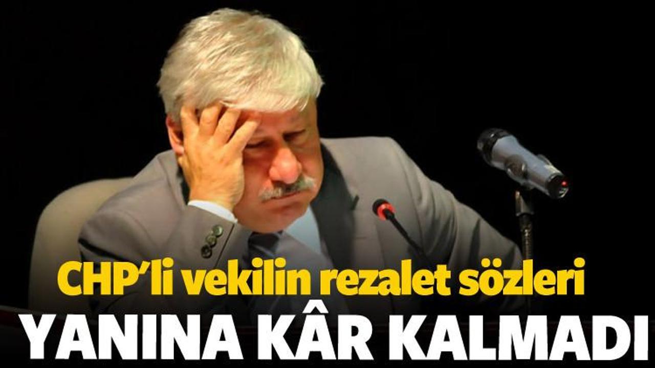 Rezalet s&ouml;zler s&ouml;yleyen CHP'li vekile su&ccedil; duyurusu
