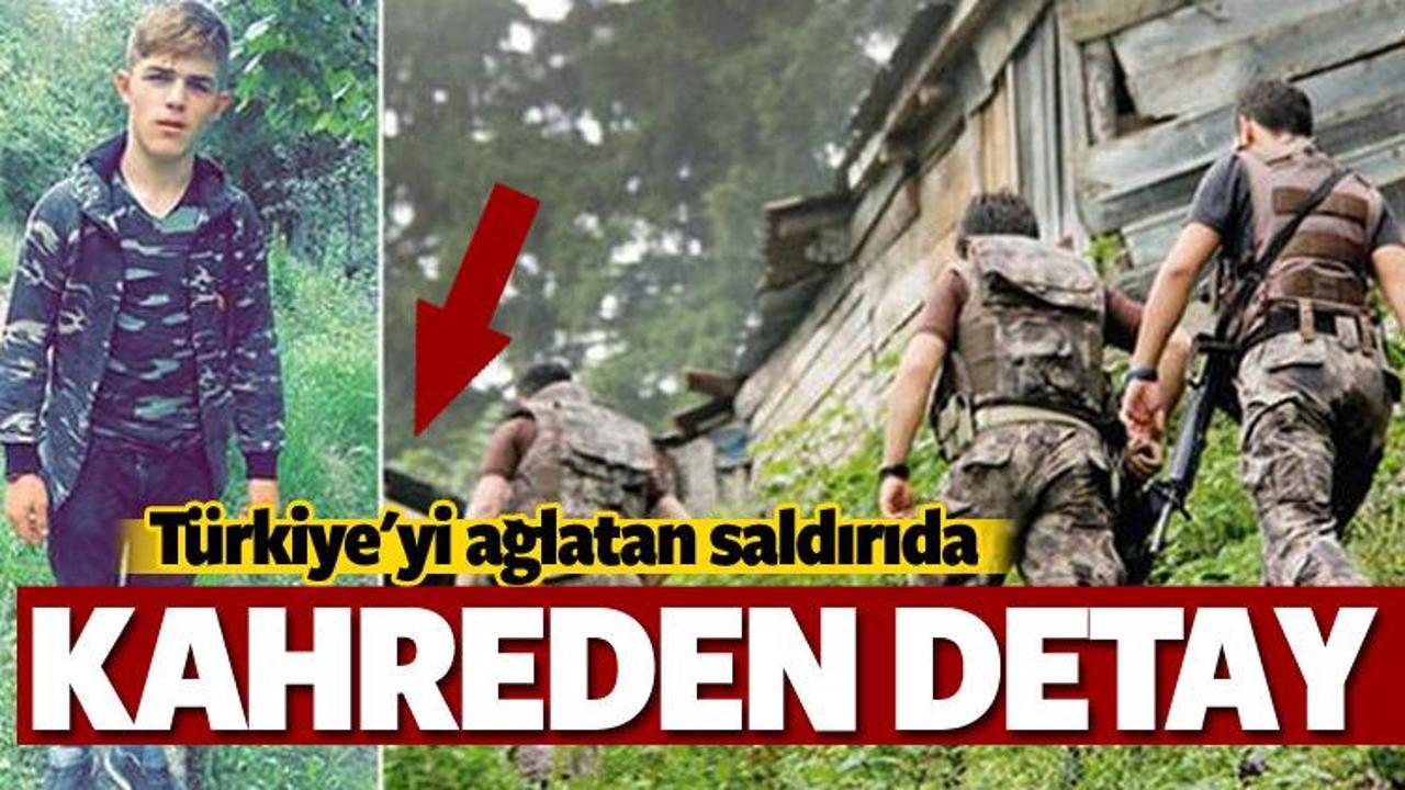 Trabzon'daki saldırıda kahreden detay!