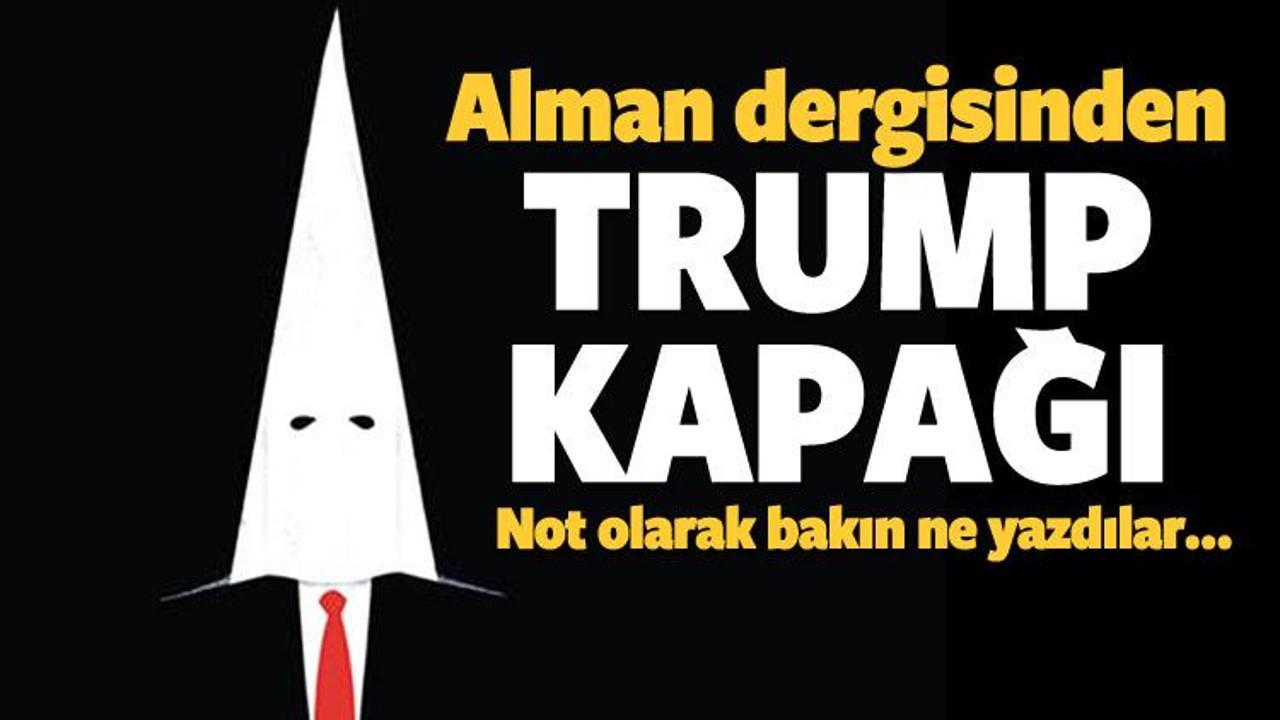 Alman dergisinden Trump kapağı!