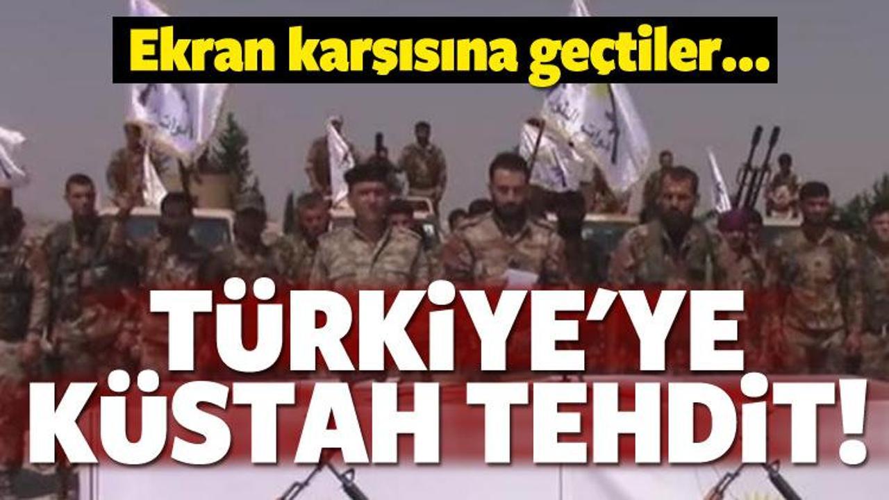 Ekran karşısında T&uuml;rkiye'ye k&uuml;stah tehdit