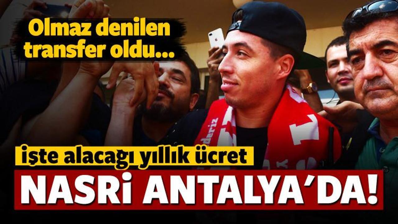Samir Nasri Antalyaspor'da!