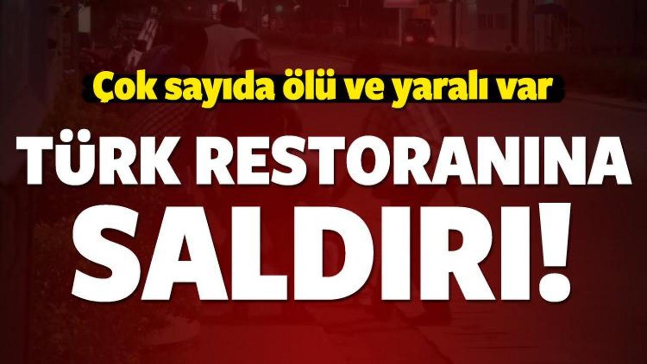 T&uuml;rk restoranına saldırı: &Ccedil;ok sayıda &ouml;l&uuml; var!