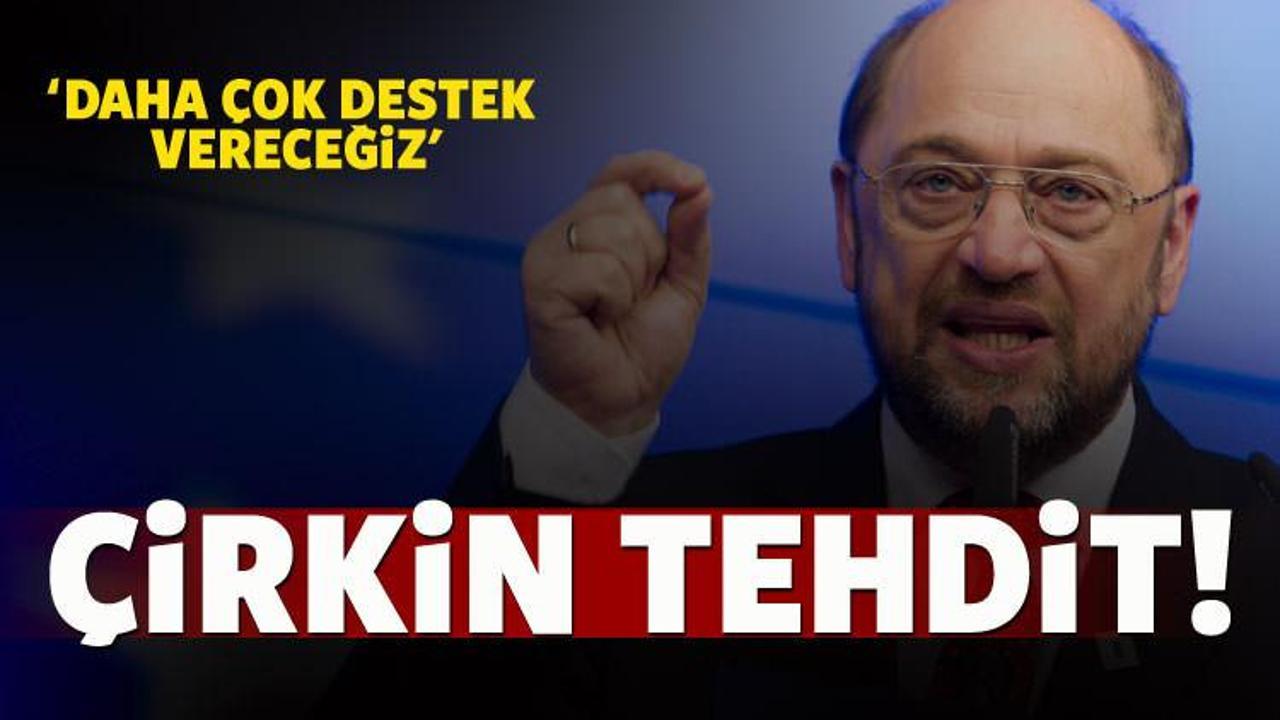 Türkiye düşmanı Martin Schulz'tan açıklama!