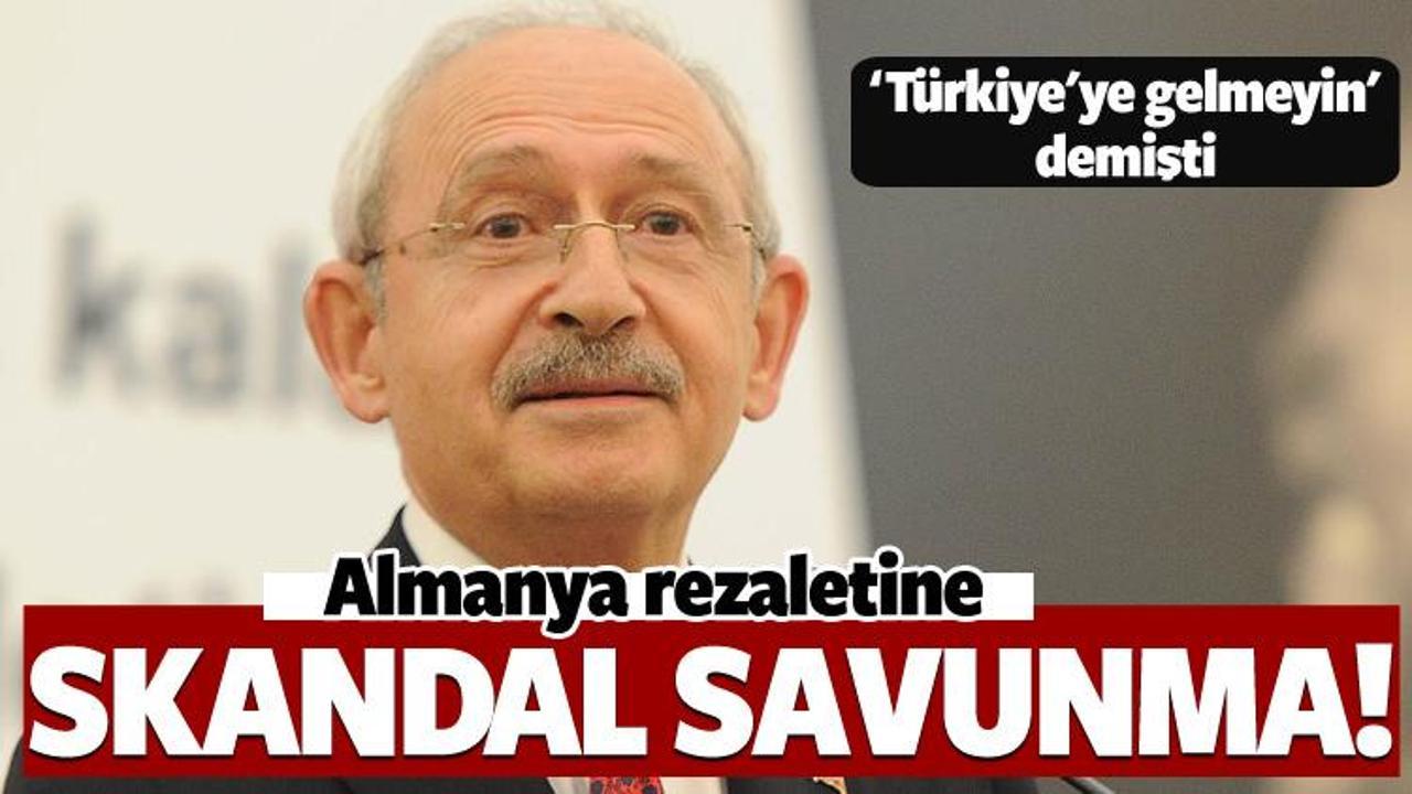 'Türkiye'ye gelmeyin' gafına skandal savunma!