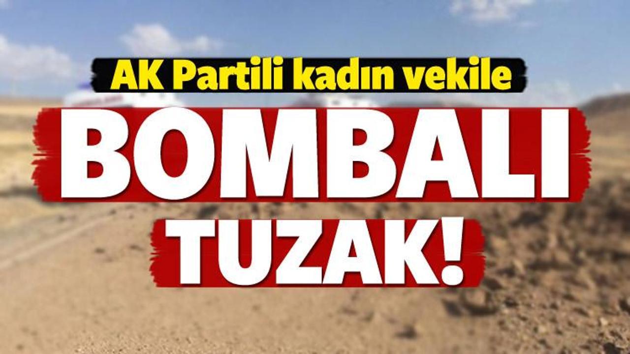 AK Partili vekile bombalı saldırı girişimi