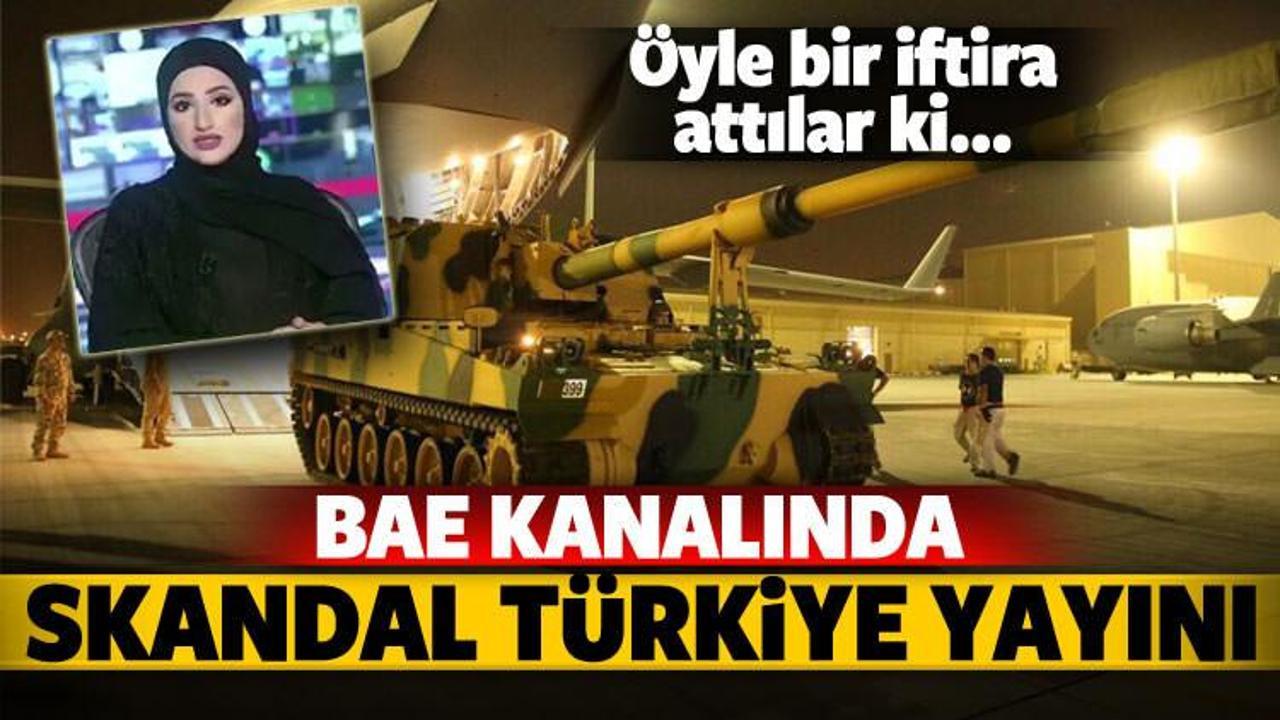BAE kanalında Türkiye karşıtı skandal yayın