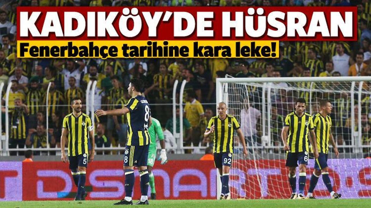 Kadıköy'de hüsran! Yakışmadı Fenerbahçe...