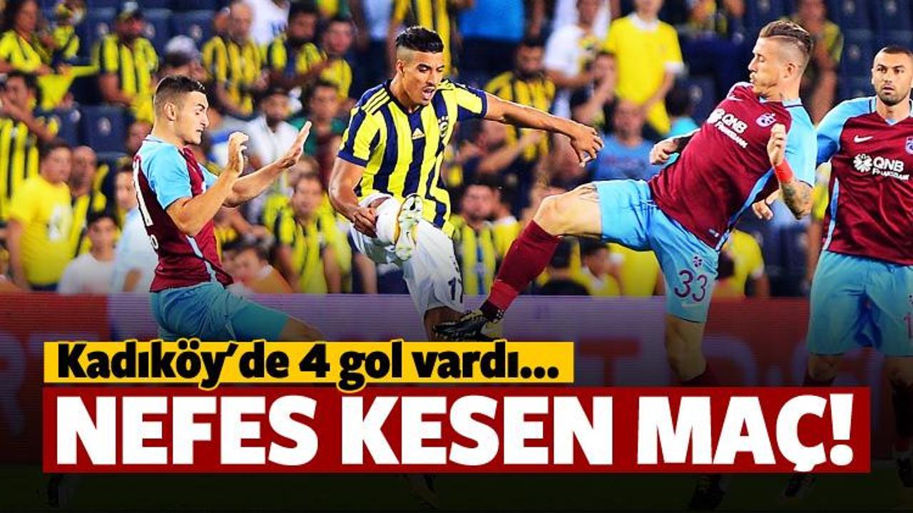 Kadıköy'de nefes kesen maç! 4 gol vardı...