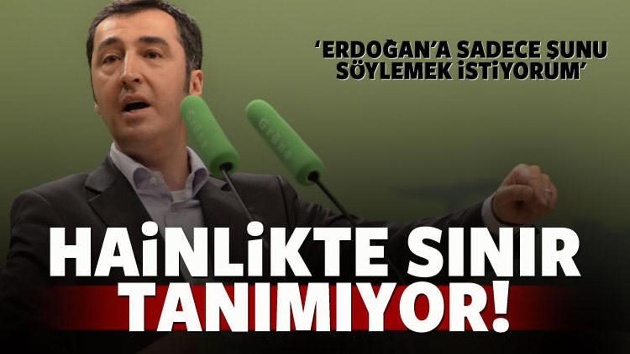 Cem Özdemir: Erdoğan'ın listesinde olmak şereftir
