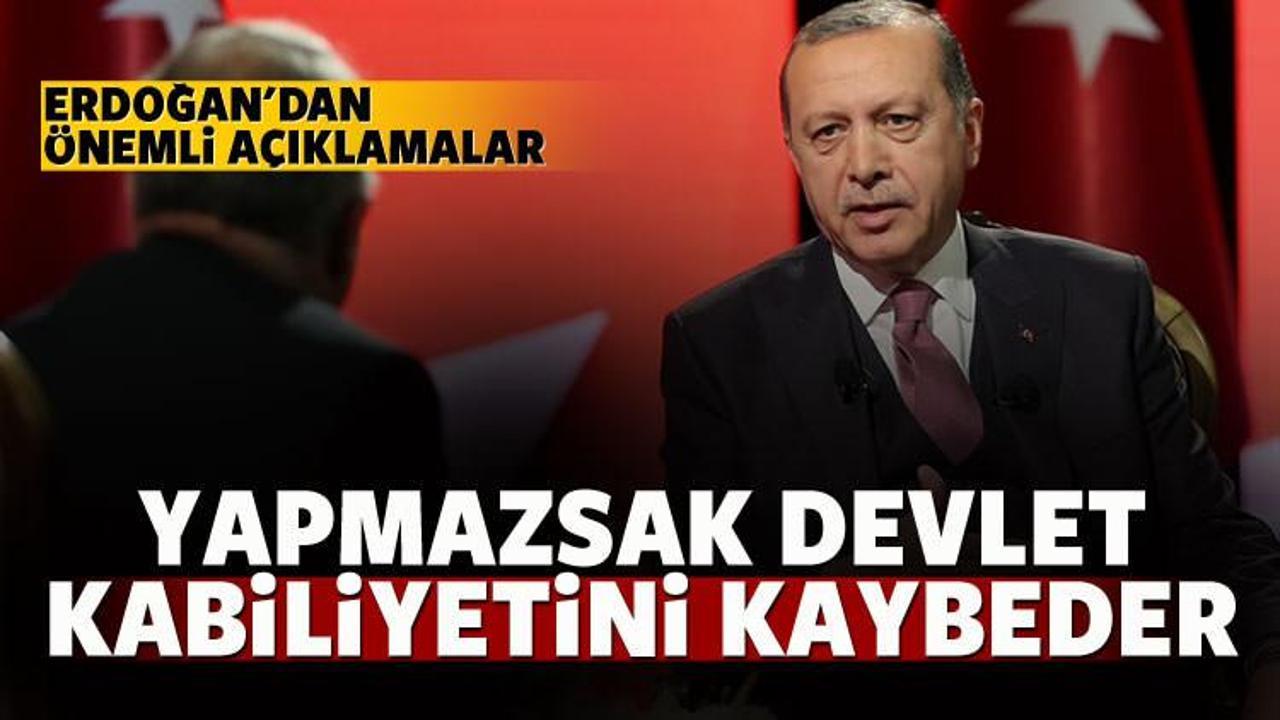 Cumhurbaşkanı Erdoğan'dan MİT a&ccedil;ıklaması