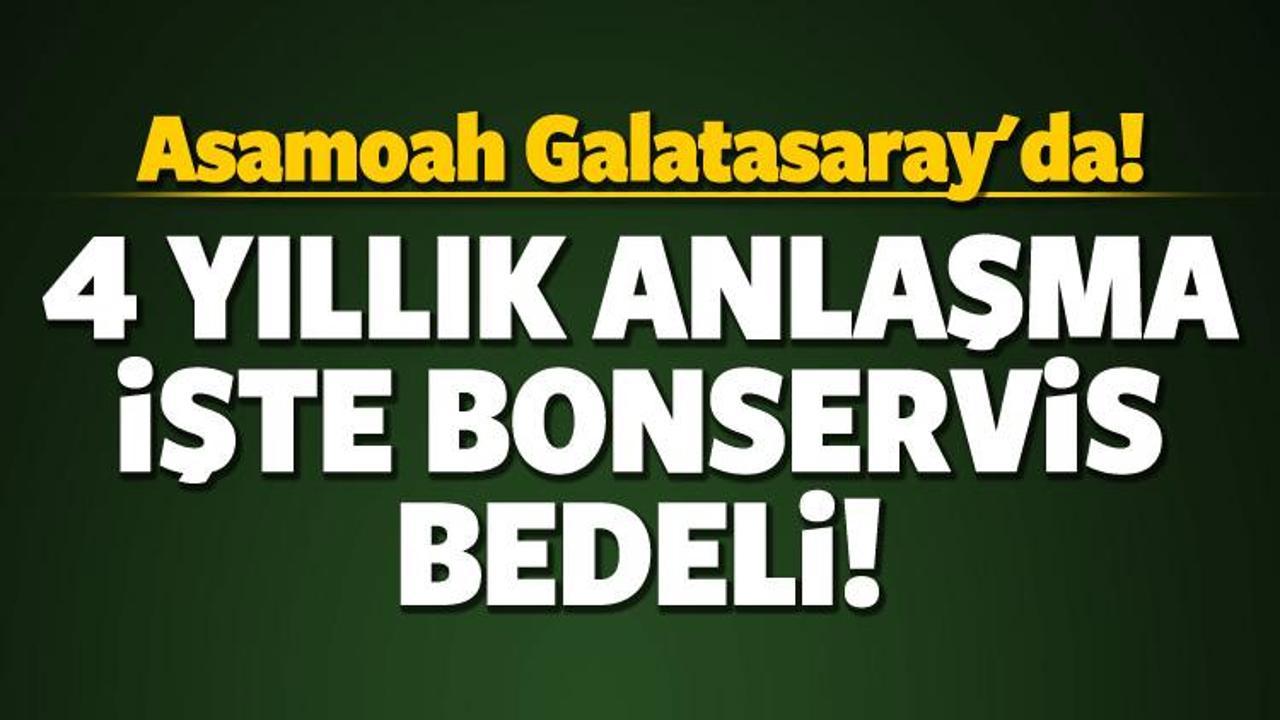 Asamoah Galatasaray'da! İşte bonservis bedeli