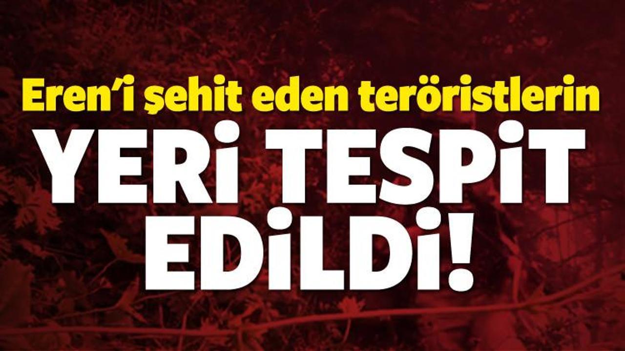 Eren'i şehit eden ter&ouml;ristlerin yeri tespit edildi