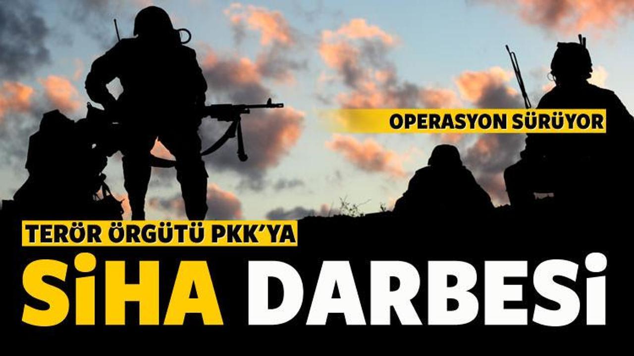 PKK'ya SİHA darbesi!