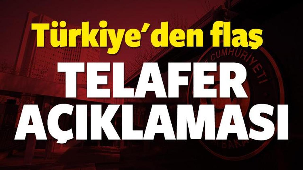 Türkiye'den flaş Telafer açıklaması! Hazırız