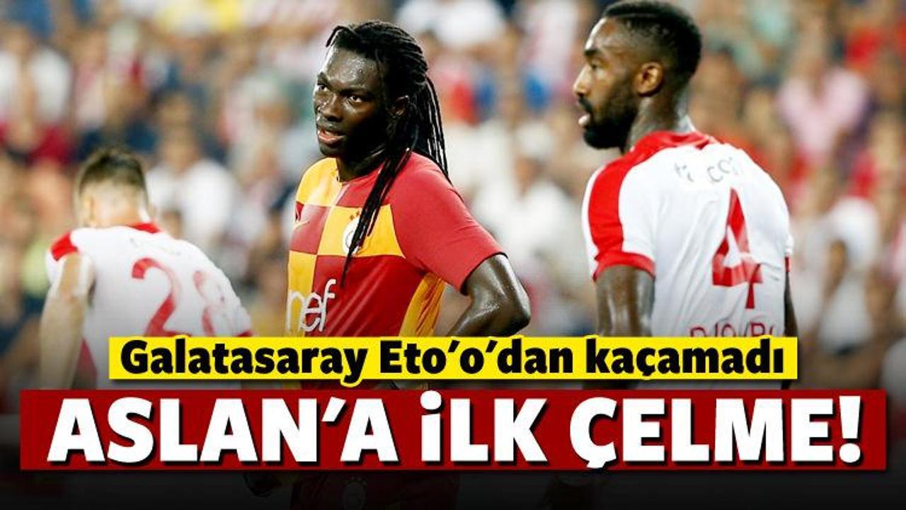 Galatasaray Eto'o'dan kaçamadı!