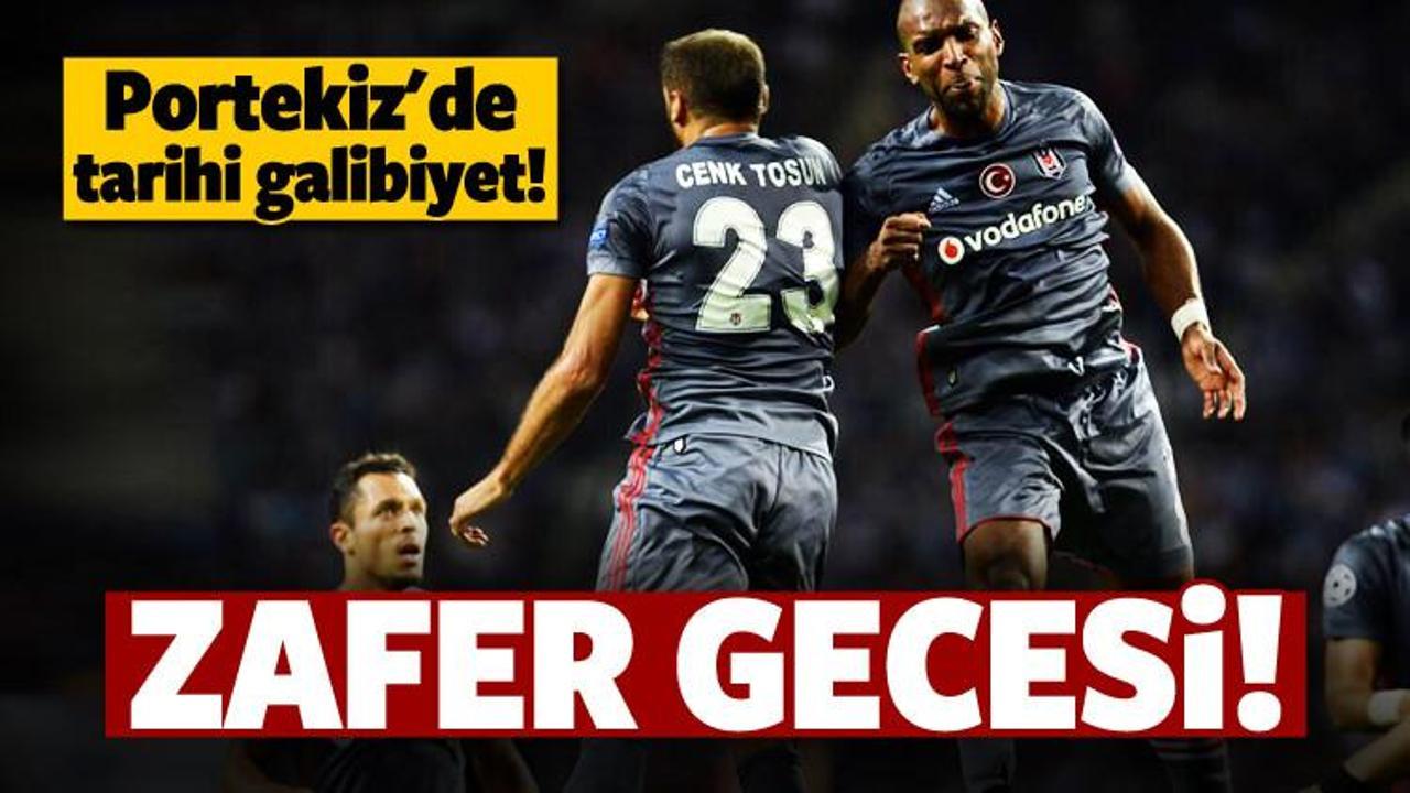 Beşiktaş'tan Portekiz'de tarihi galibiyet!
