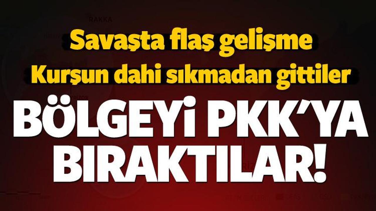 DEAŞ'ın bıraktığı bölgelere PKK yerleşti!