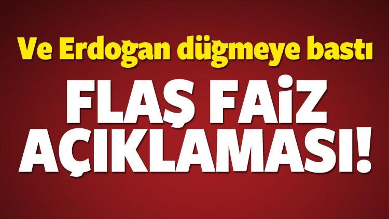 Erdoğan'dan flaş faiz açıklaması! 