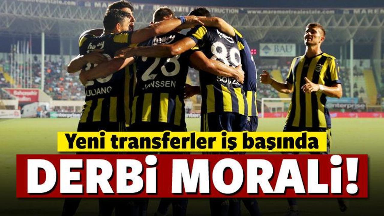 Fenerbahçe yeni transferleriyle güldü!