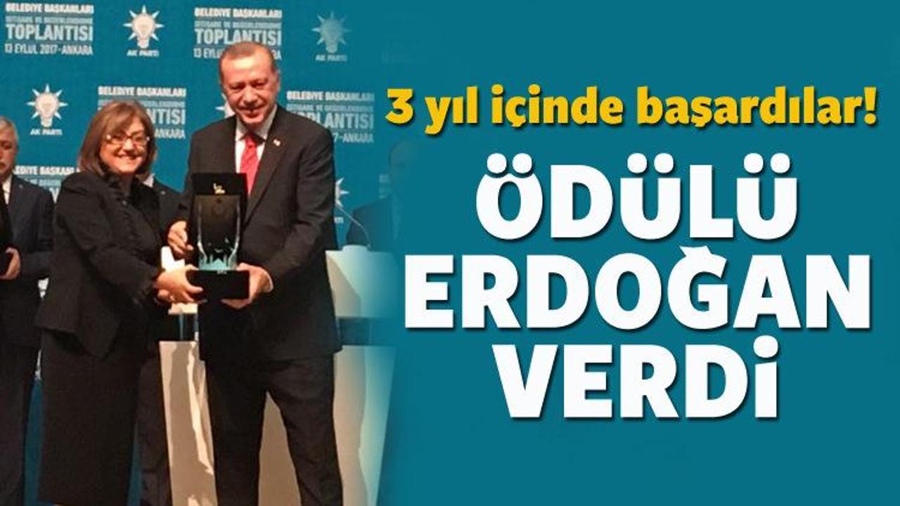 Gaziantep Büyükşehir'in sağlık projelerine ödül