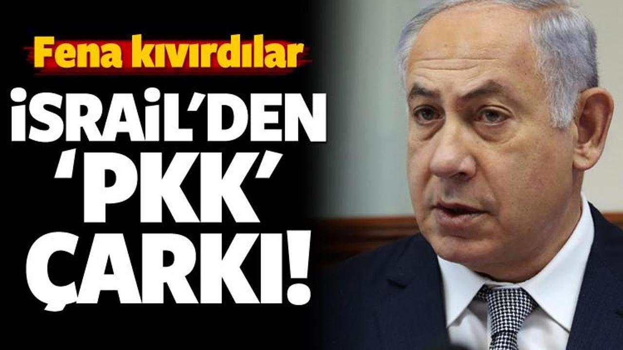 İsrail, PKK terör örgütü konusunda fena kıvırdı!