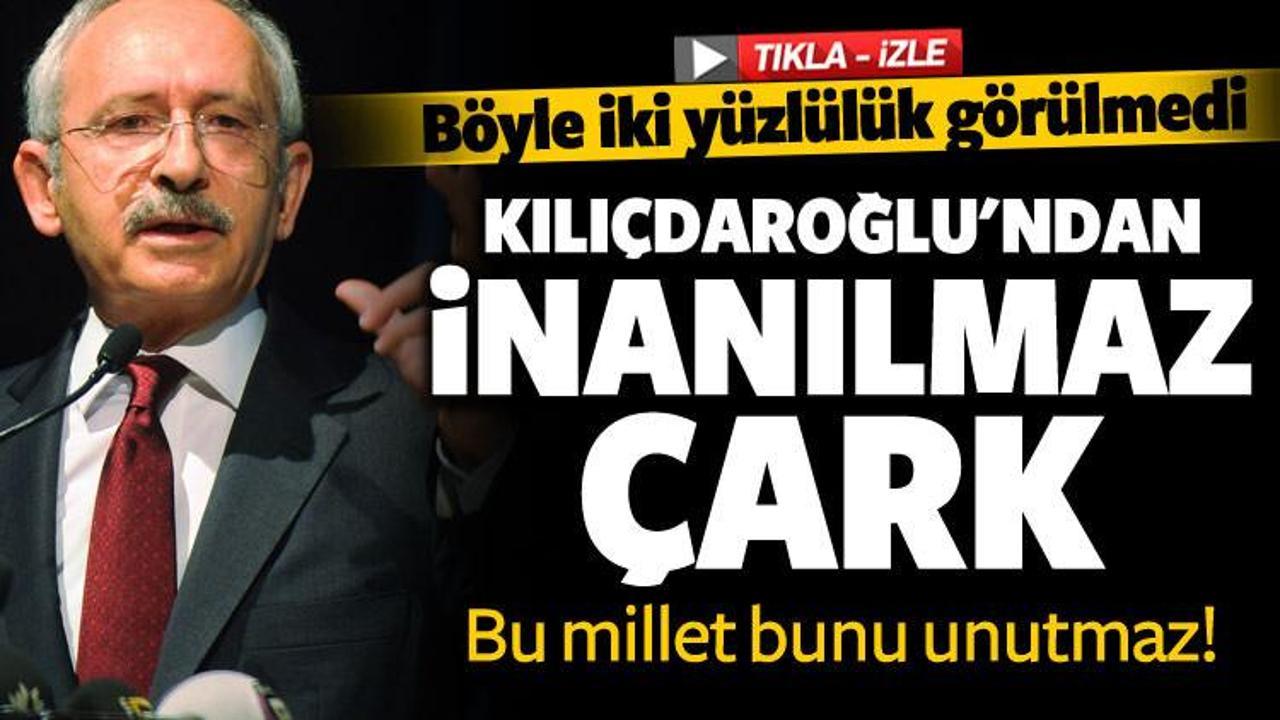 Kemal Kılıçdaroğlu'ndan tarihi çark!