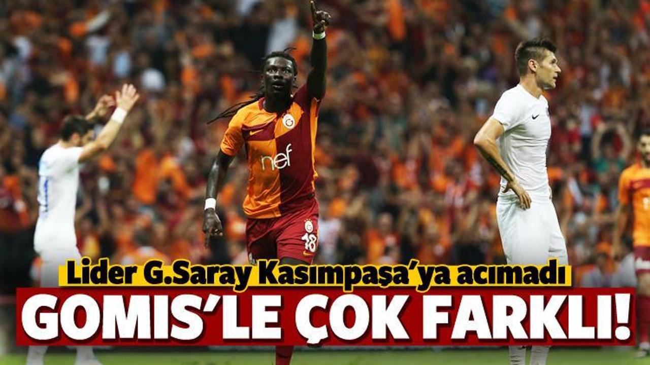 Lider Galatasaray Gomis'le güldü!