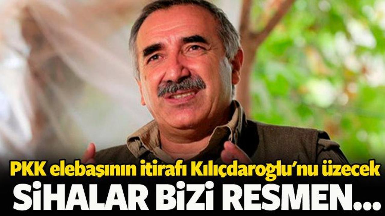 PKK elebaşından SİHA itirafı