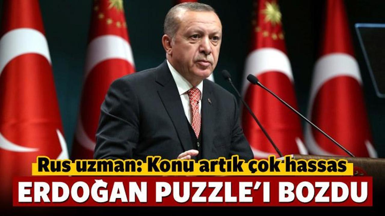 Rus uzman: Türkiye puzzle'ı bozdu