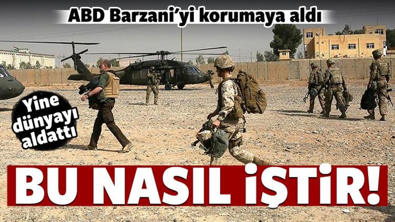 ABD Barzani'yi korumaya aldı!