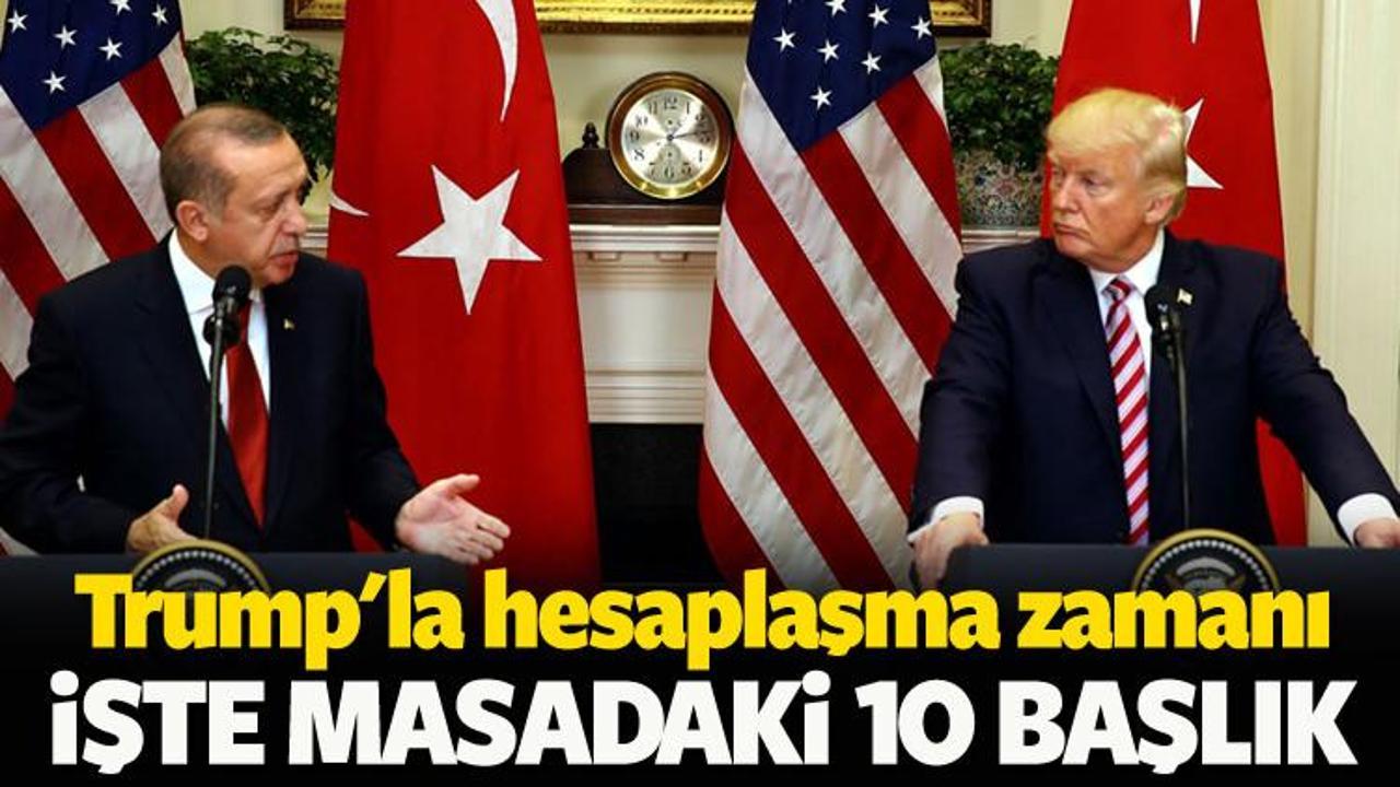 Erdoğan, Trump'la ABD'de görüşecek! 