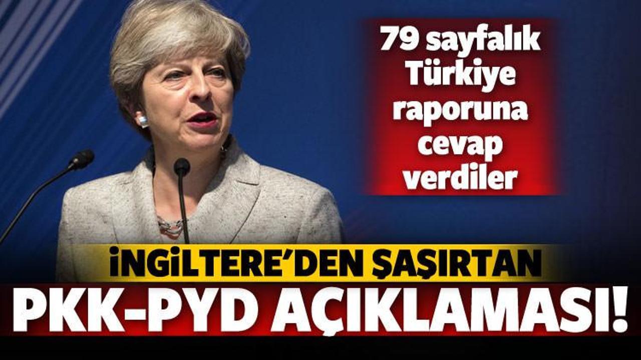 İngiltere'den flaş Türkiye ve PKK açıklaması