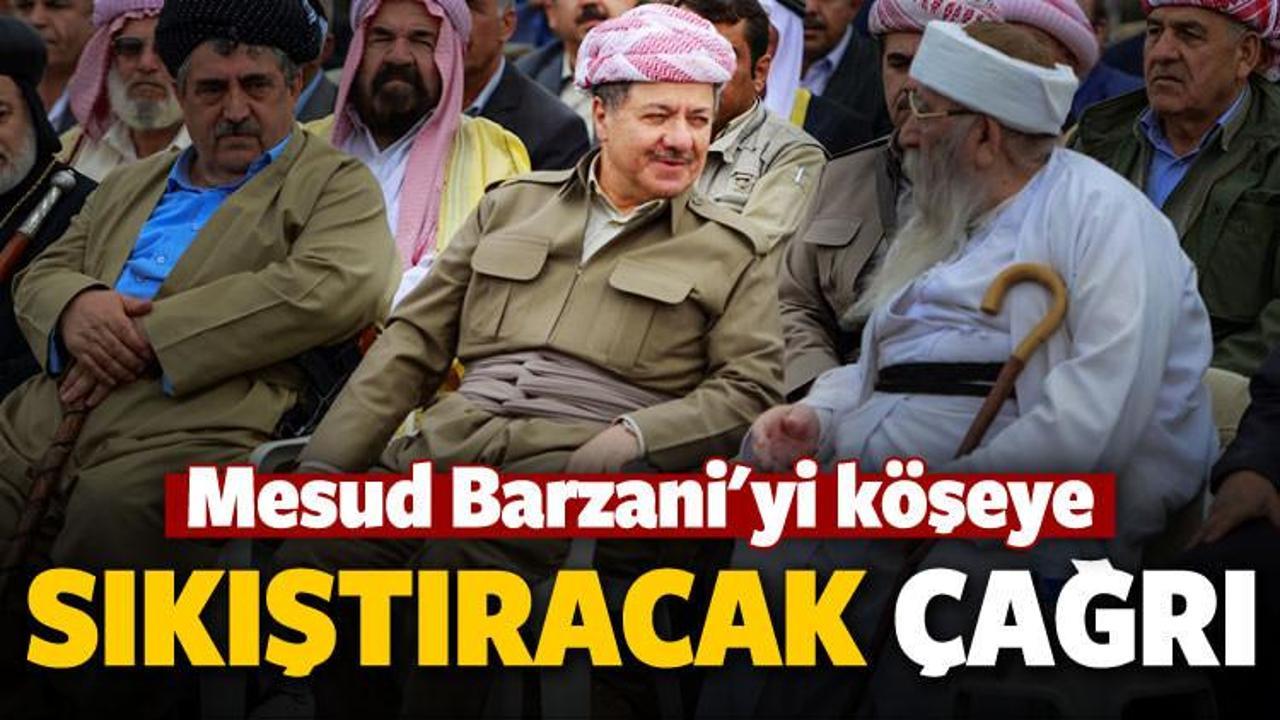 Irak'tan Barzani'yi köşeye sıkıştıracak çağrı