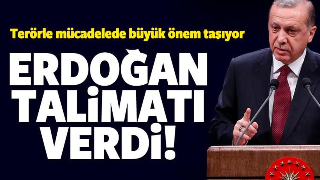O yolun yapım talimatı Cumhurbaşkanı Erdoğan’dan