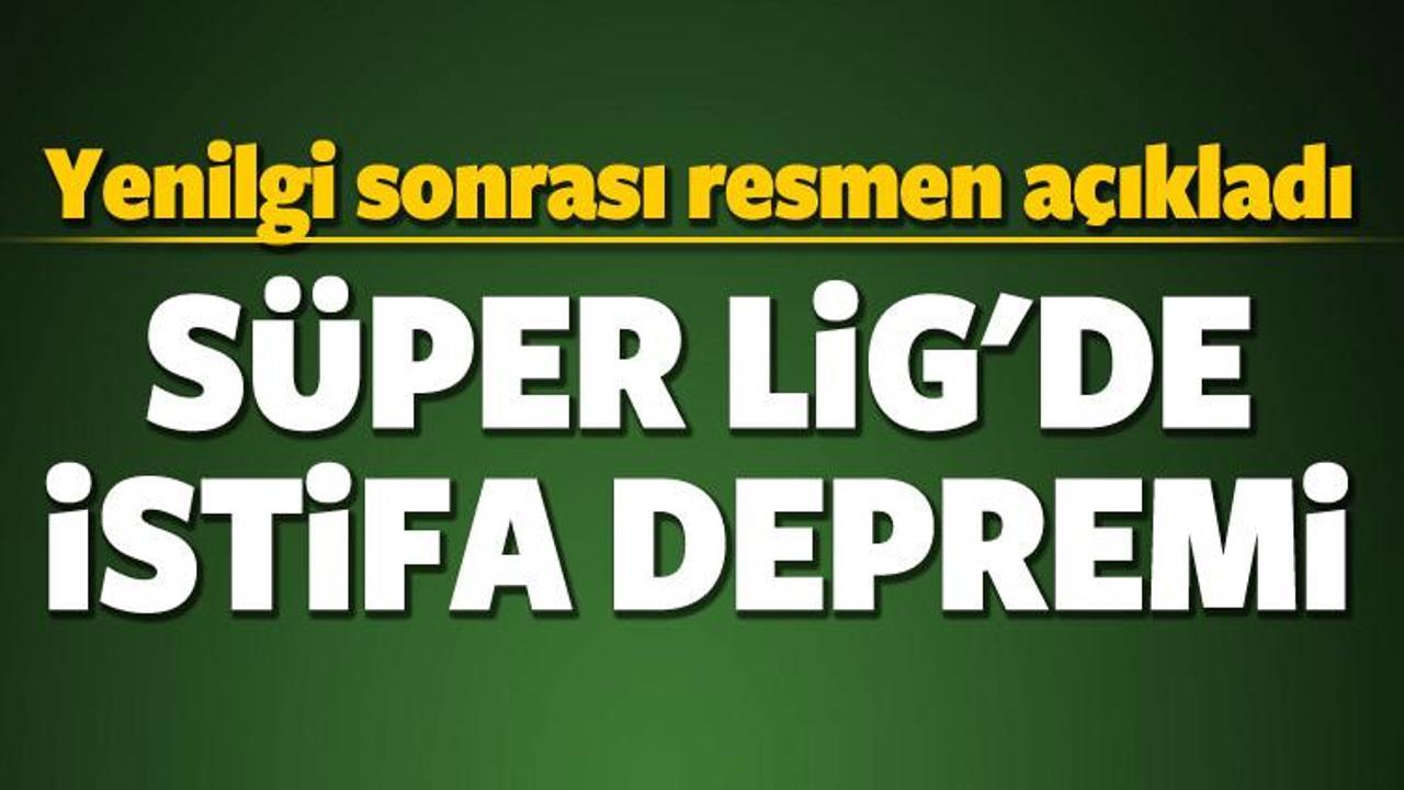 Süper Lig ekibinde istifa depremi!