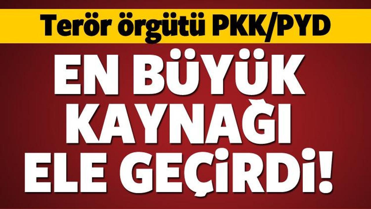Terör örgütü PKK/PYD en büyük kaynağı ele geçirdi