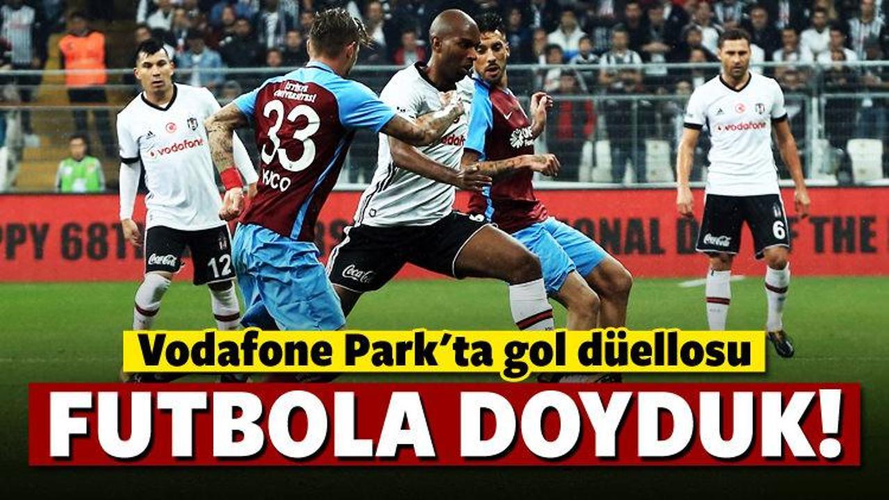 Vodafone Park'ta futbola doyduk!