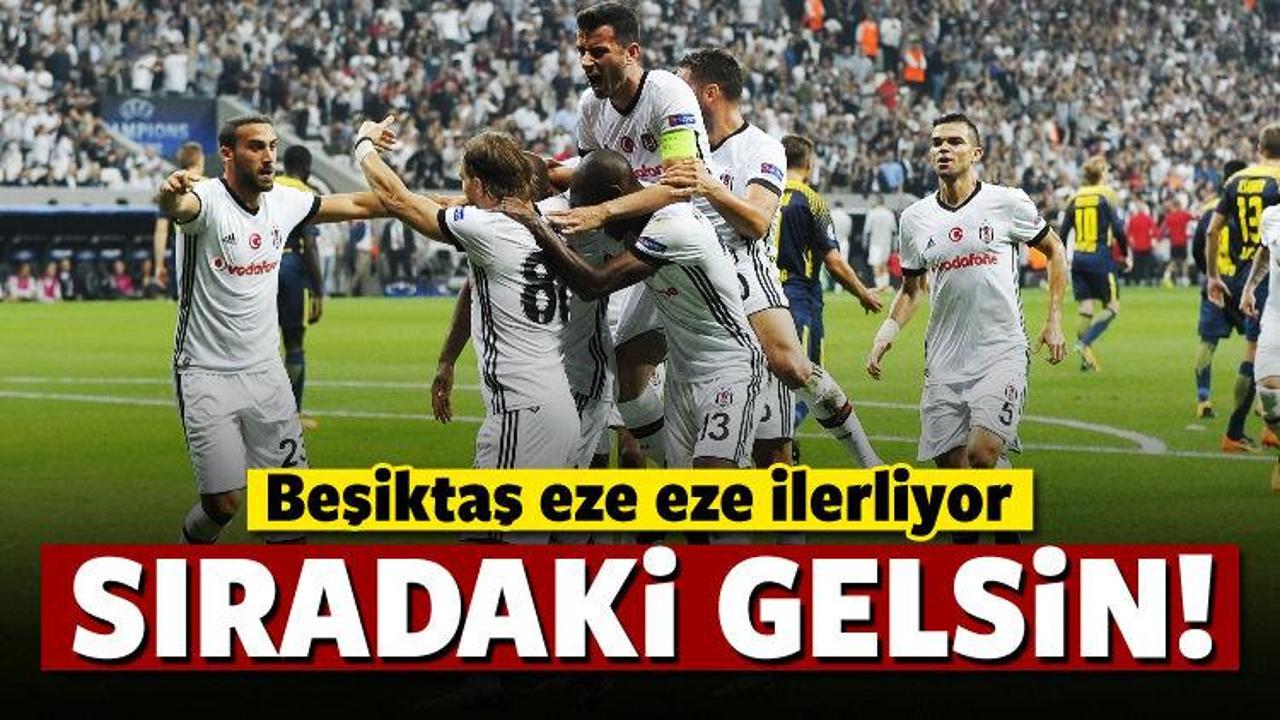 Beşiktaş doludizgin ilerliyor!