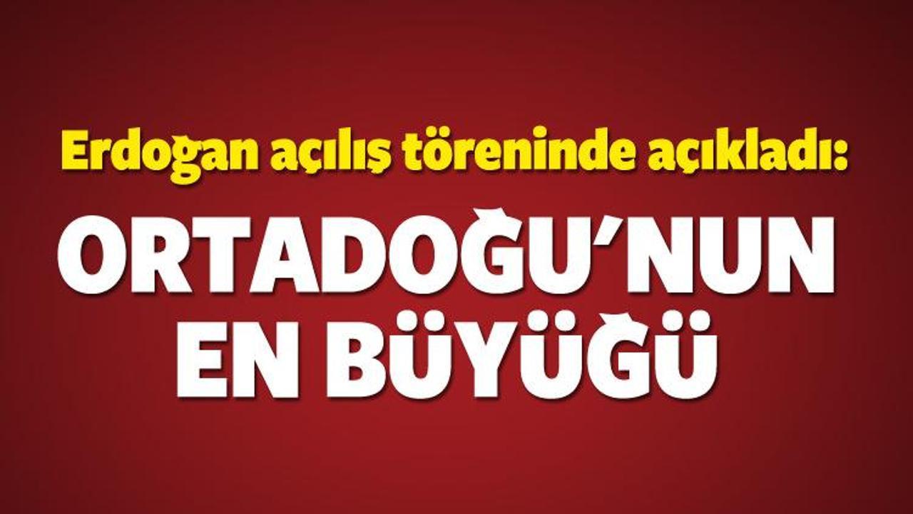 Erdoğan Erzurum'da konuştu