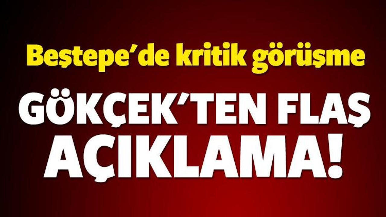Erdoğan-Gökçek görüşmesi! İlk açıklama geldi