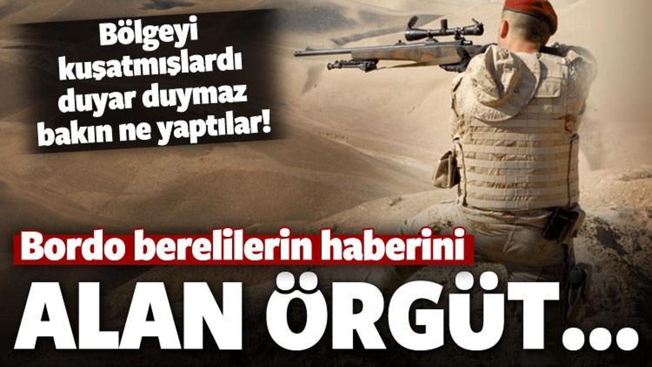 Bordo berelilerin haberini alan &ouml;rg&uuml;t...