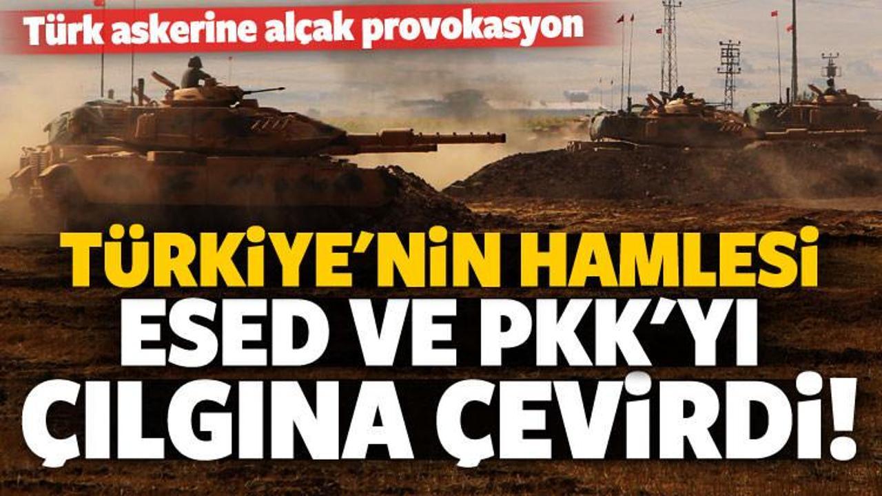Esed'den Türk askerine alçak provokasyon!