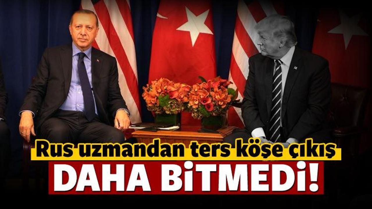Rus uzmandan ters köşe Türkiye-ABD çıkışı