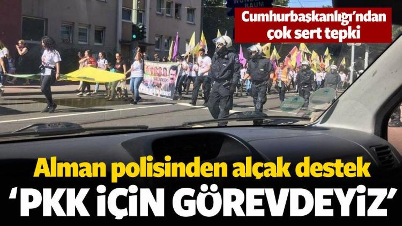 Alman polisinden alçak destek: PKK için görevdeyiz